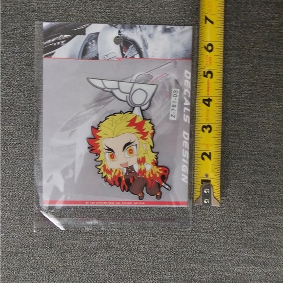 Rengoku Kawaii Car Sticker Japanese Anime - Picture 2 of 3